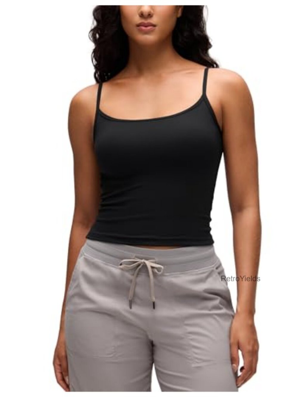CRZ YOGA Butterluxe Double Lined Cami Tank Top Women's Activewear